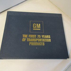 Vintage 1983  GM General Motors History Book First 75 Years of Transport…